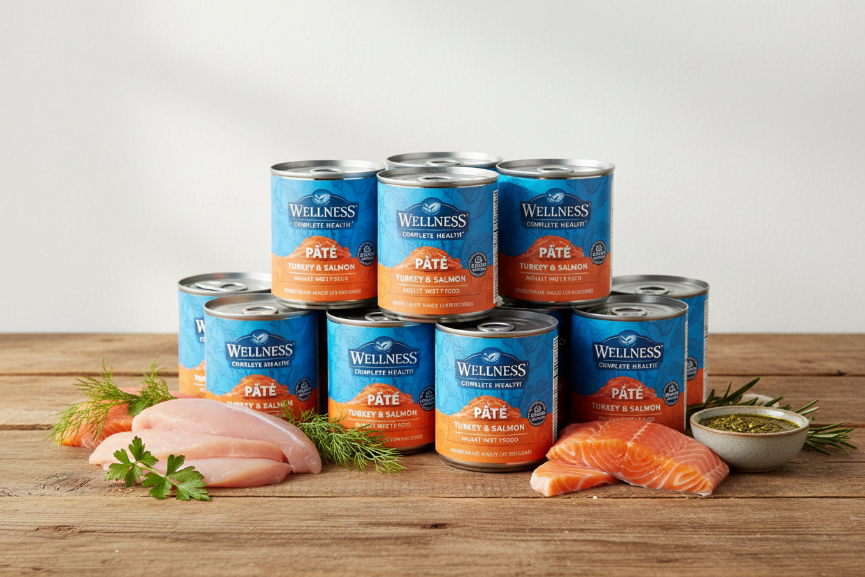 https://farmorganic.shop/products/wellness-complete-health-pate-adult-wet-cat-food-natural-protein-rich-grain-free-12-5-ounce-12-pack-turkey-salmon