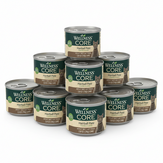 https://farmorganic.shop/products/wellness-core-hairball-pate-adult-wet-cat-food-natural-protein-rich-grain-free-2-8-ounce-12-pack-chicken - https://www.farmorganic.shop