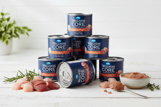 https://farmorganic.shop/products/wellness-core-indoor-pate-adult-wet-cat-food-natural-protein-rich-grain-free-3-ounce-12-pack-chicken-chicken-liver