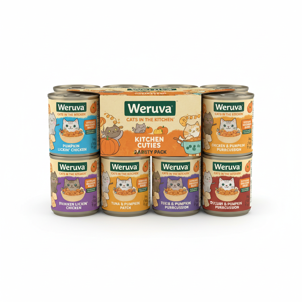 https://farmorganic.shop/products/weruva-cats-in-the-kitchen-kitchen-cuties-variety-pack-wet-cat-food-3-2oz-can-pack-of-12 - https://www.farmorganic.shop