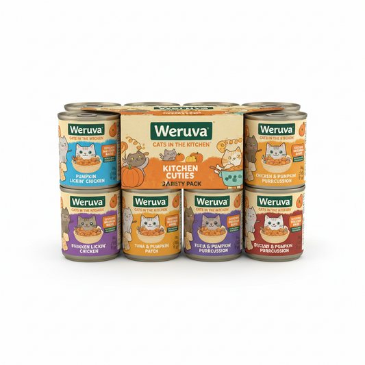 https://farmorganic.shop/products/weruva-cats-in-the-kitchen-kitchen-cuties-variety-pack-wet-cat-food-3-2oz-can-pack-of-12 - https://www.farmorganic.shop