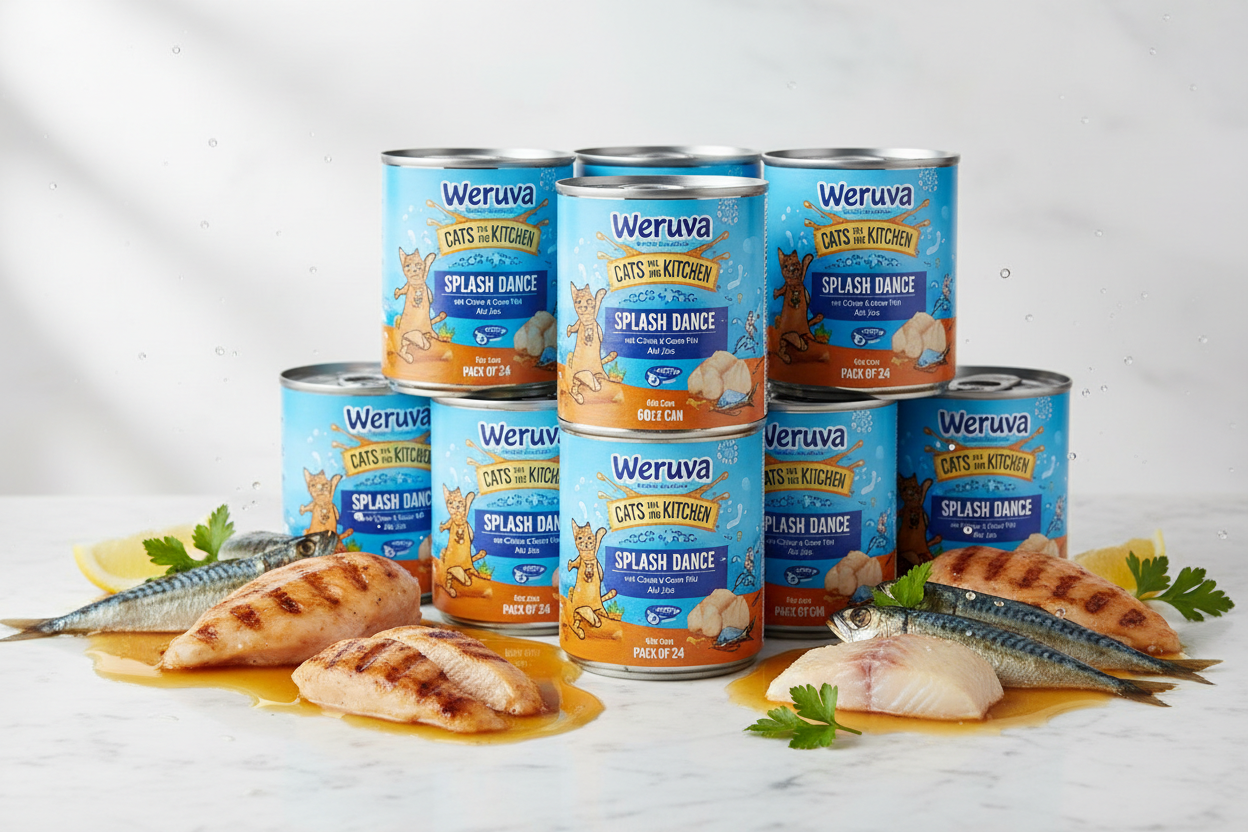 https://farmorganic.shop/products/weruva-cats-in-the-kitchen-splash-dance-with-chicken-ocean-fish-au-jus-cat-food-6oz-can-pack-of-24