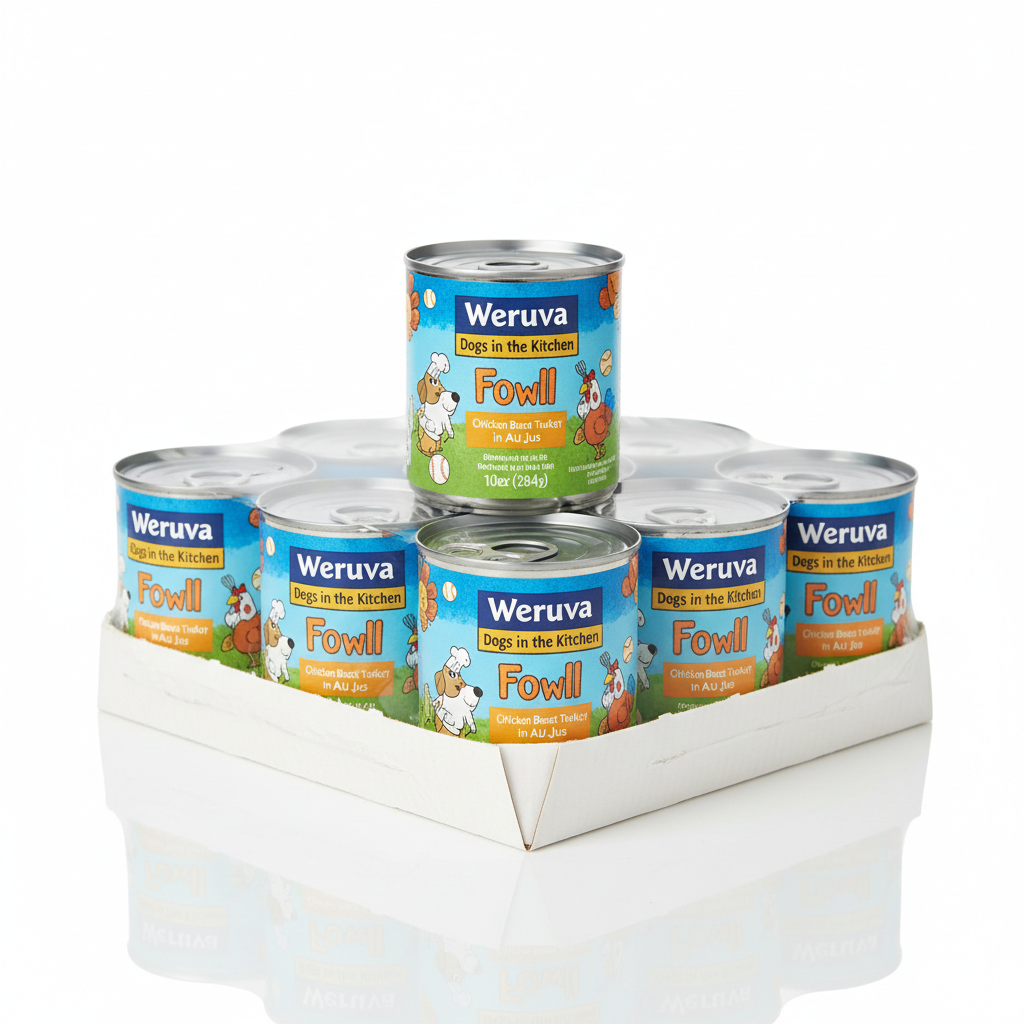 https://farmorganic.shop/products/weruva-dogs-in-the-kitchen-fowl-ball-with-chicken-breast-turkey-au-jus-dog-food-10oz-can-pack-of-12
