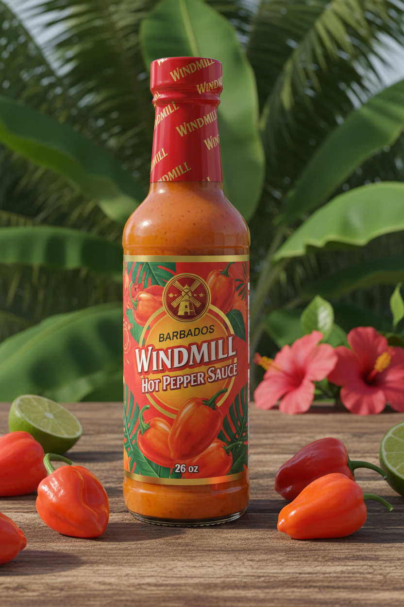 https://farmorganic.shop/products/windmill-barbados-hot-pepper-sauce-26-oz https://farmorganic.shop/products/windmill-barbados-hot-pepper-sauce-26-oz
