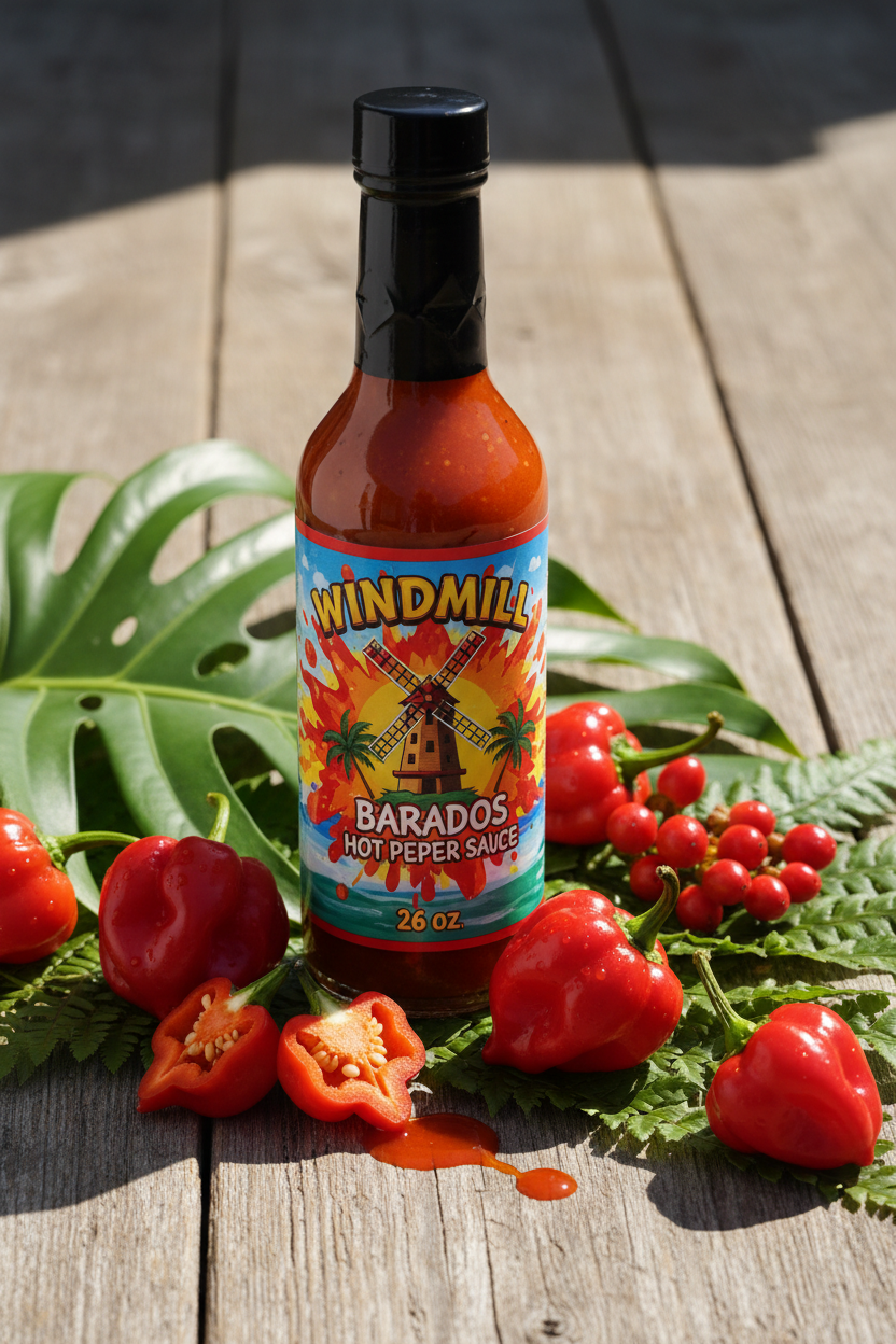 https://farmorganic.shop/products/windmill-barbados-hot-pepper-sauce-26-oz https://farmorganic.shop/products/windmill-barbados-hot-pepper-sauce-26-oz