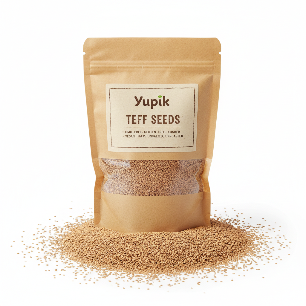 https://farmorganic.shop/products/yupik-teff-seeds-2-2-lb-35-2-oz-gmo-free-gluten-free-kosher-vegan-raw-fine-whole-grains-unsalted-unroasted-wheat-alternative-source-of-fiber-iron-ideal-for-cooking-baking