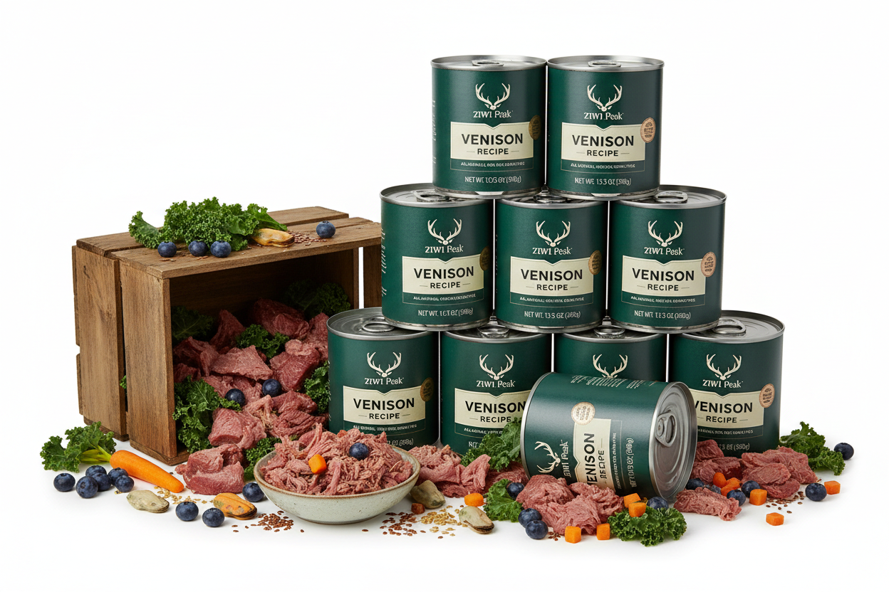 https://farmorganic.shop/products/ziwi-peak-canned-wet-dog-food-all-natural-high-protein-grain-free-limited-ingredient-with-superfoods-venison-case-of-12-13-75oz-cans